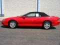 Bright Rally Red 2002 Chevrolet Camaro Convertible Exterior