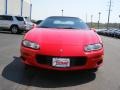 2002 Bright Rally Red Chevrolet Camaro Convertible  photo #12