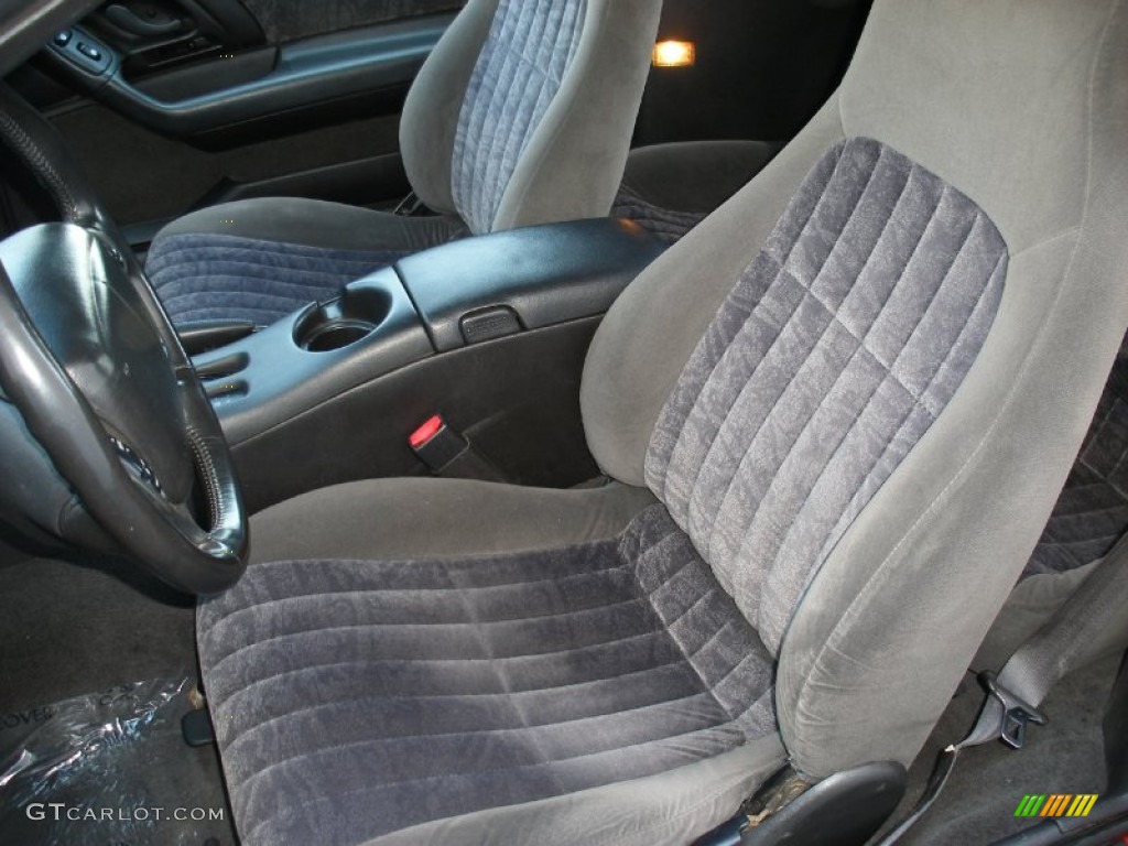Medium Gray Interior 2002 Chevrolet Camaro Convertible Photo #58014740