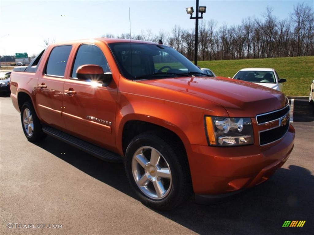 Sunburst Orange Metallic 2007 Chevrolet Avalanche LT 4WD Exterior Photo #58014920