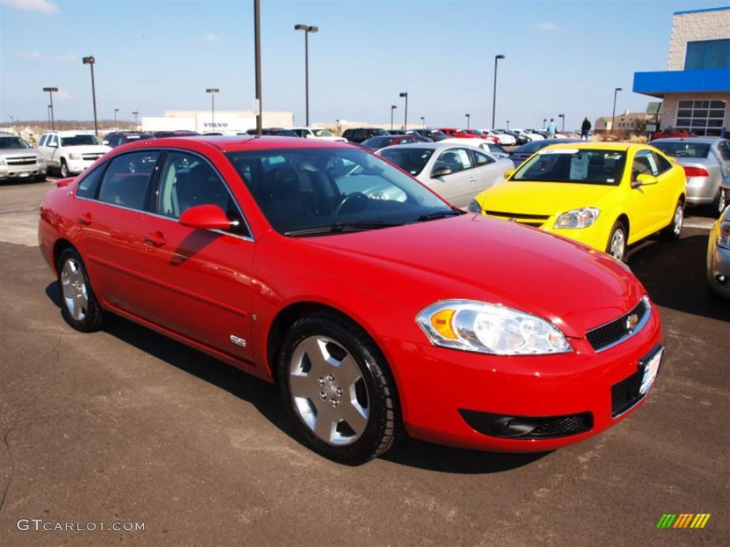 2007 Impala SS - Precision Red / Ebony Black photo #2