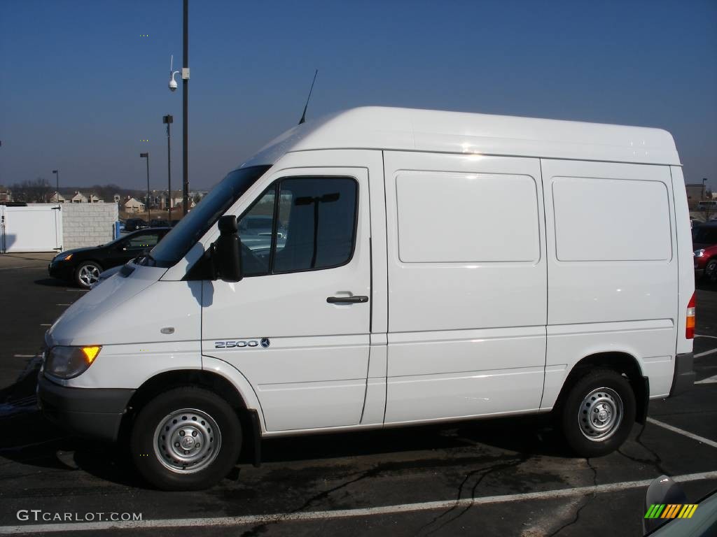 2006 Sprinter Van 2500 High Roof Cargo - Arctic White / Gray photo #1