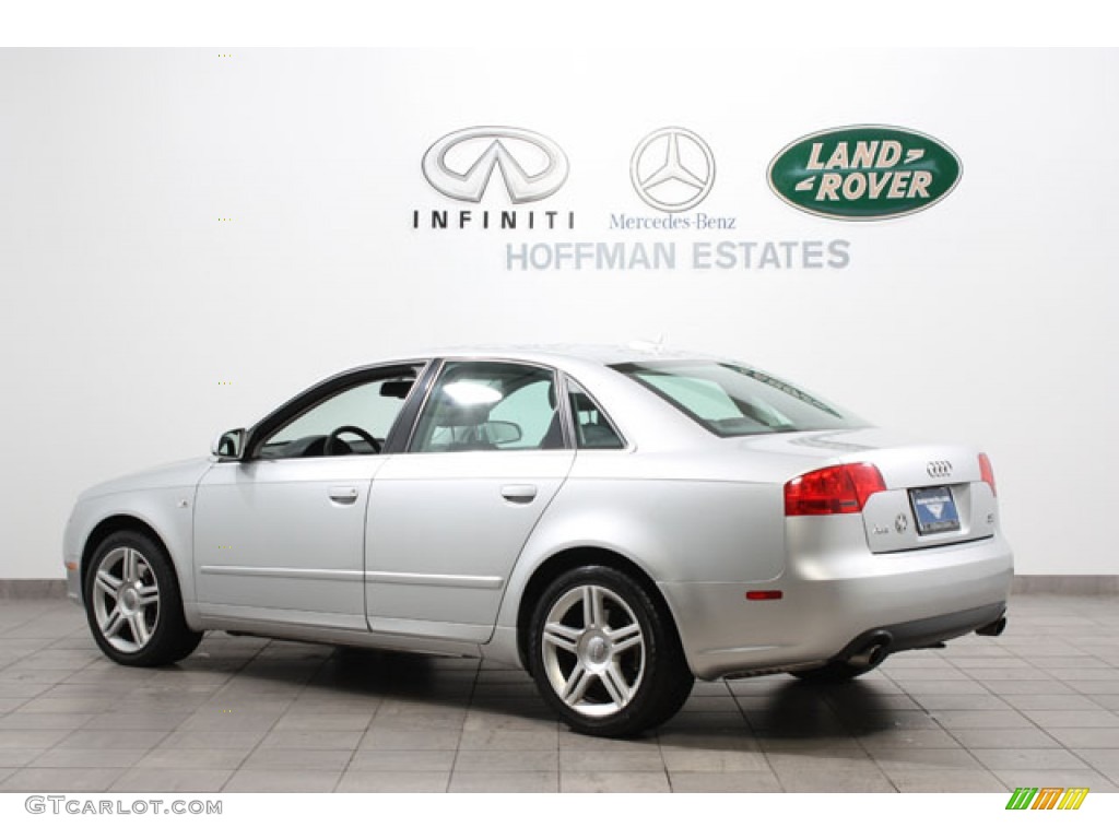 2006 A4 3.2 quattro Sedan - Light Silver Metallic / Ebony photo #5