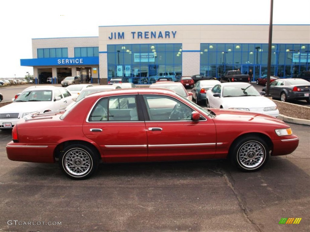 1999 Grand Marquis GS - Toreador Red Metallic / Light Graphite photo #1