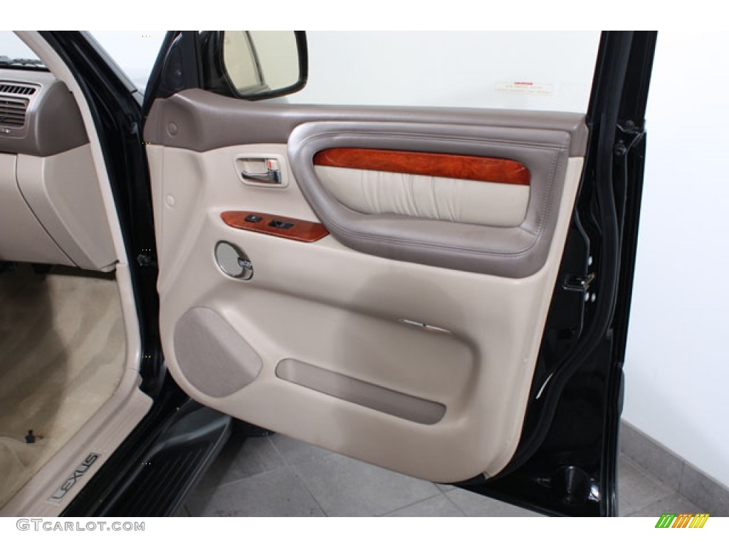 2001 Lexus LX 470 Ivory Door Panel Photo #58018109