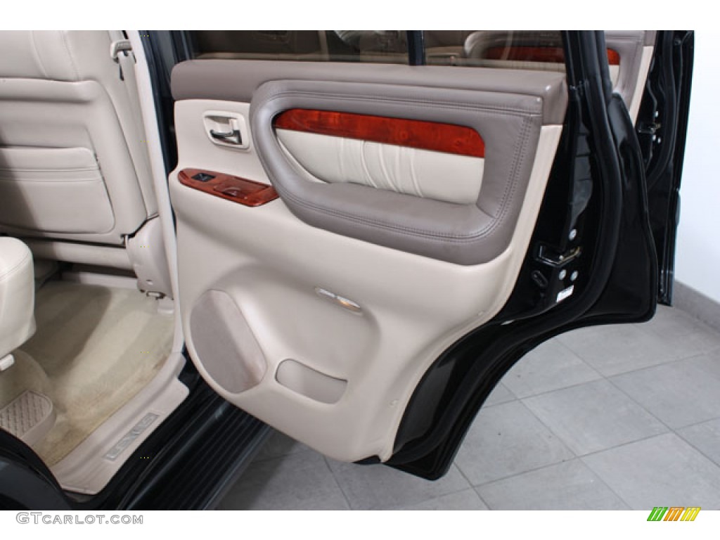2001 Lexus LX 470 Ivory Door Panel Photo #58018118