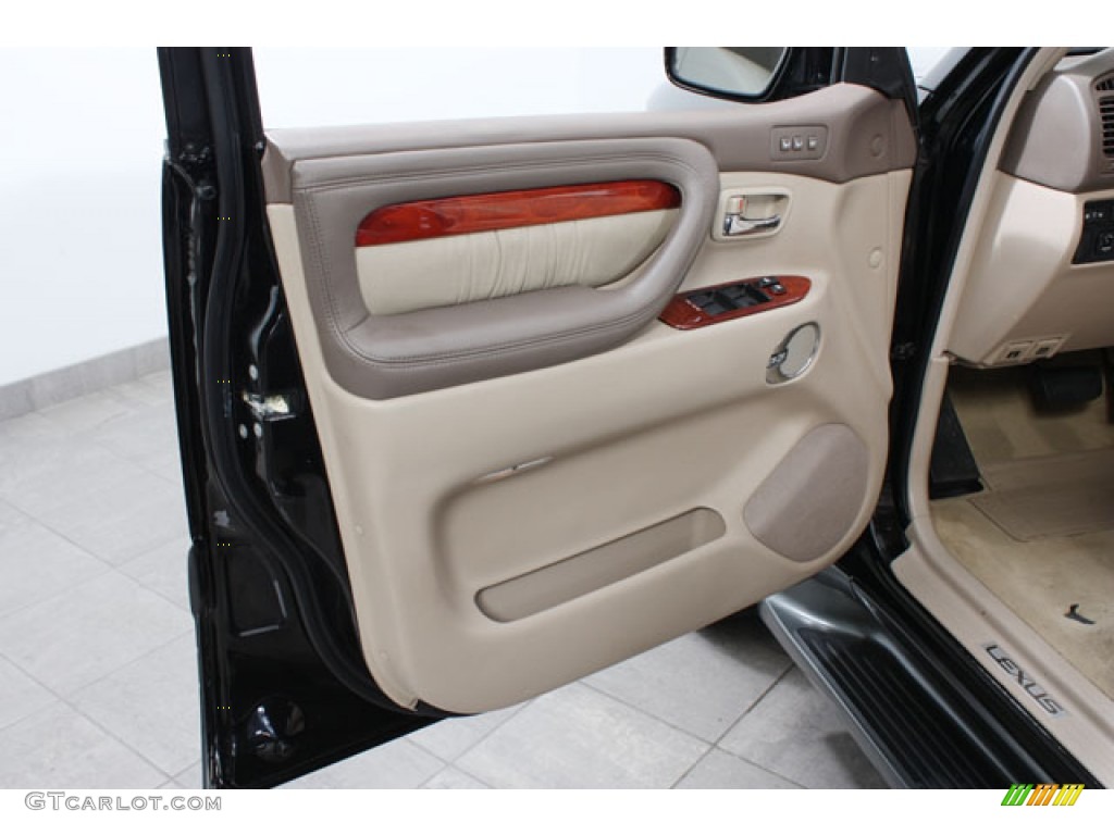 2001 Lexus LX 470 Ivory Door Panel Photo #58018134