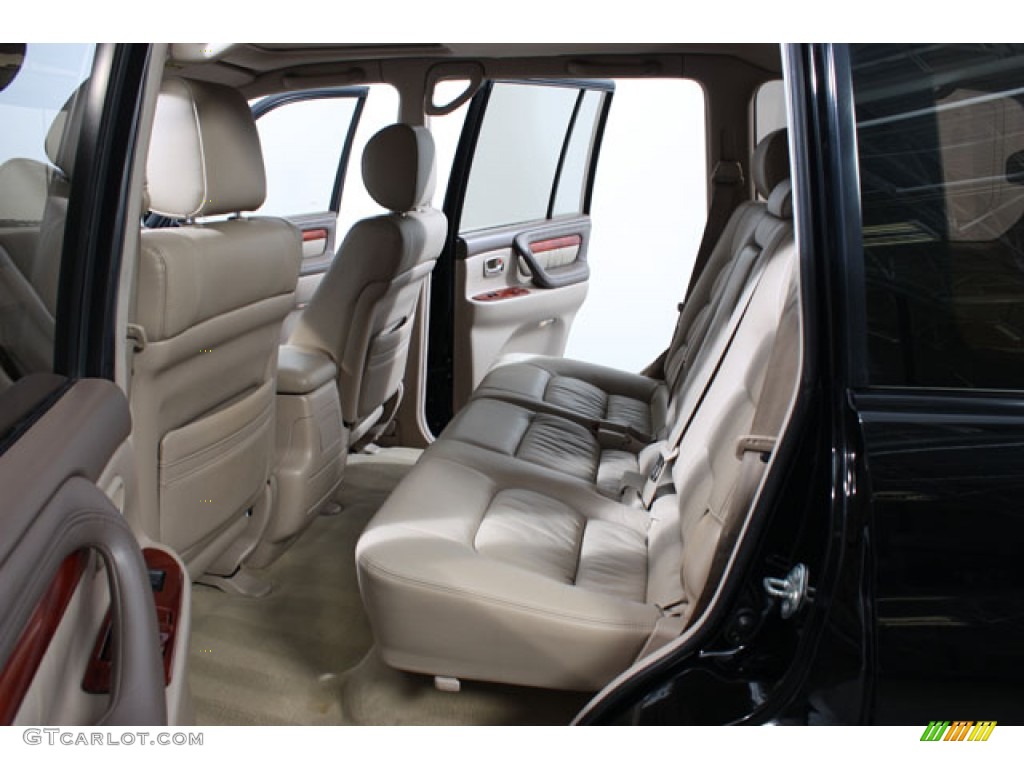 Ivory Interior 2001 Lexus LX 470 Photo #58018160