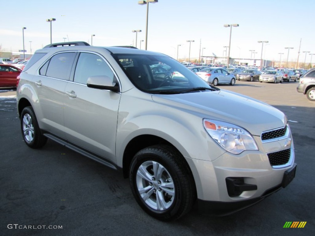 2010 Equinox LT - Gold Mist Metallic / Jet Black photo #1