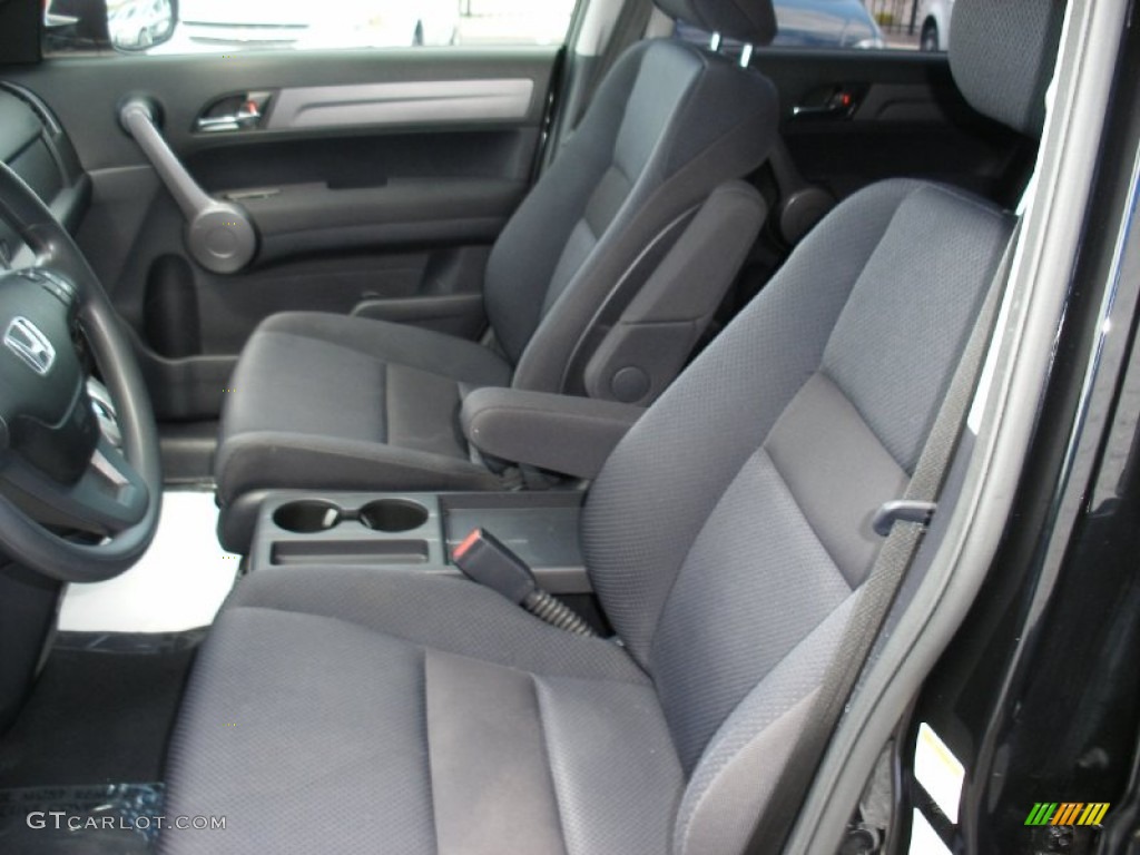 2008 CR-V LX 4WD - Nighthawk Black Pearl / Black photo #16