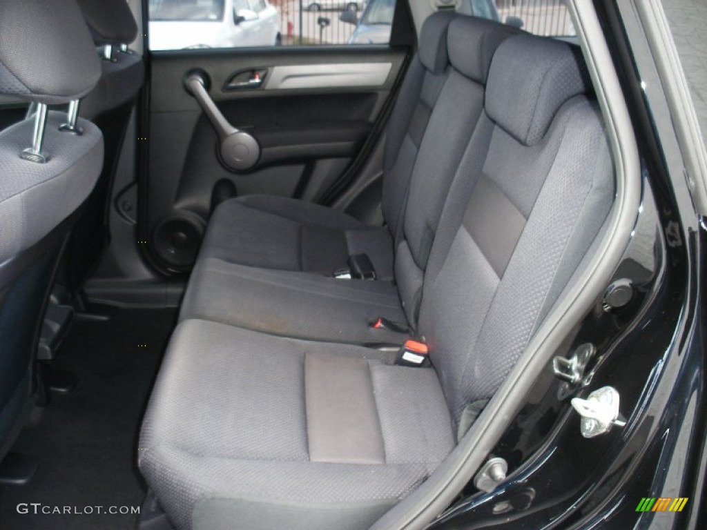 2008 CR-V LX 4WD - Nighthawk Black Pearl / Black photo #19