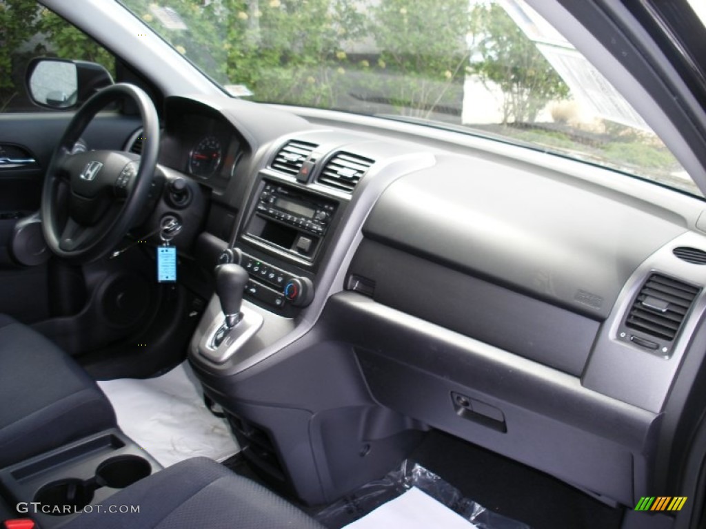 2008 CR-V LX 4WD - Nighthawk Black Pearl / Black photo #22
