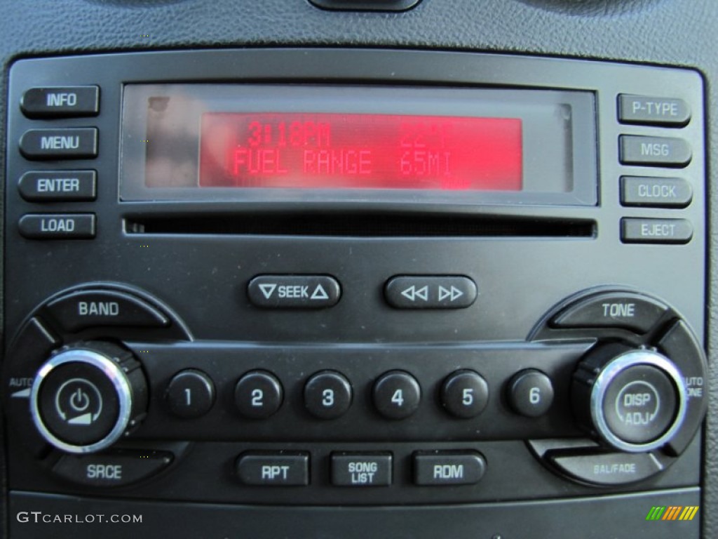 2007 Pontiac G6 GTP Sedan Audio System Photo #58019004
