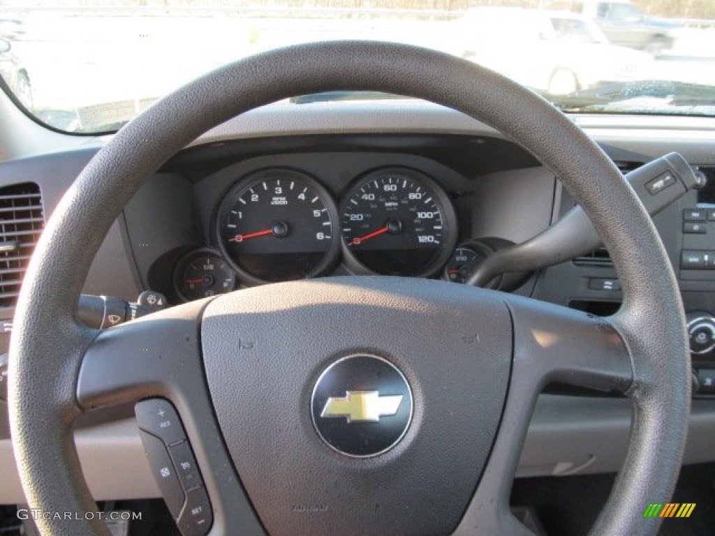 2010 Silverado 1500 Regular Cab 4x4 - Blue Granite Metallic / Dark Titanium photo #17