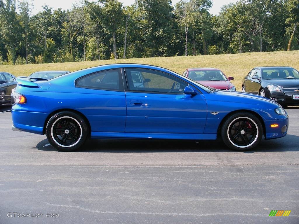 2006 GTO Coupe - Impulse Blue Metallic / Black photo #1