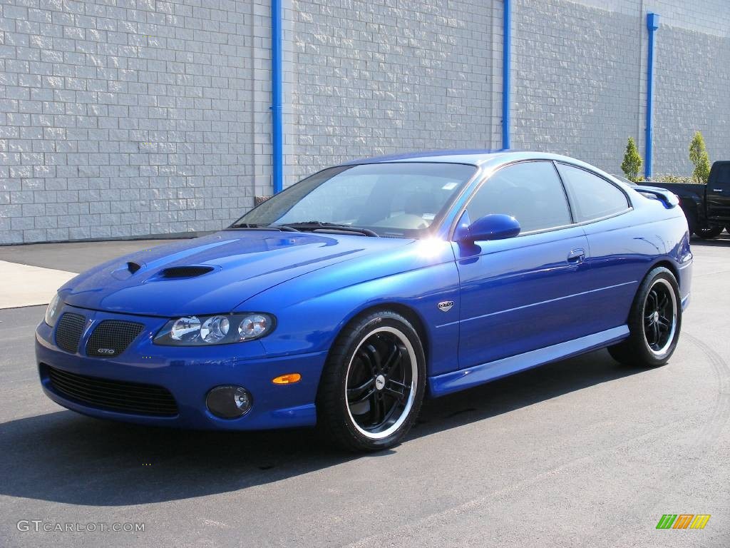 Impulse Blue Metallic 2006 Pontiac GTO Coupe Exterior Photo #58019642