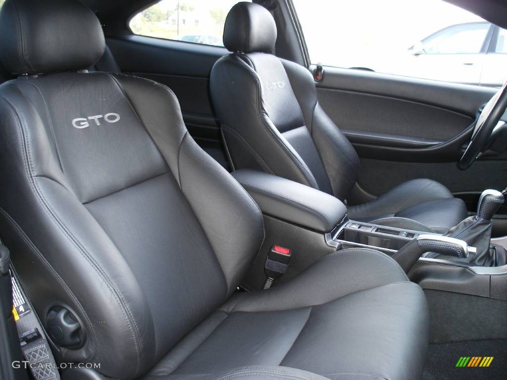 Black Interior 2006 Pontiac GTO Coupe Photo #58019777