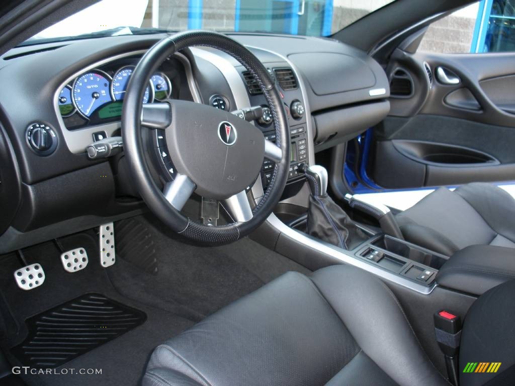 Black Interior 2006 Pontiac GTO Coupe Photo #58019786