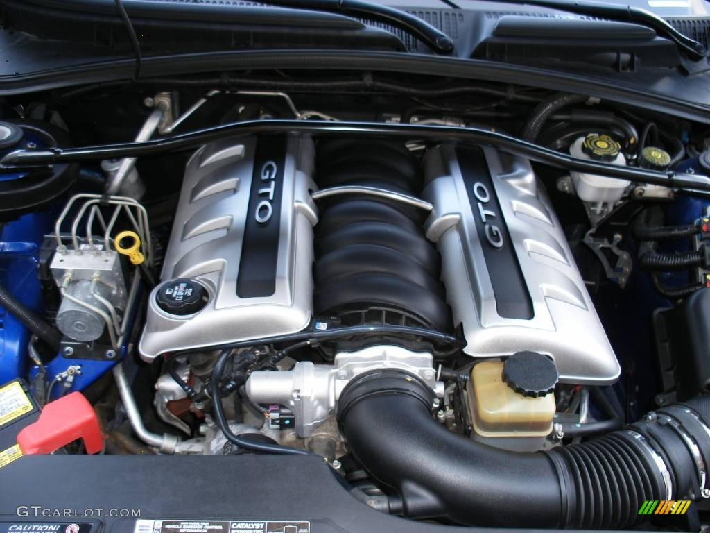 2006 Pontiac GTO Coupe 6.0 Liter OHV 16 Valve LS2 V8 Engine Photo #58019885