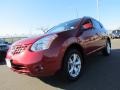 2009 Venom Red Nissan Rogue SL AWD  photo #1