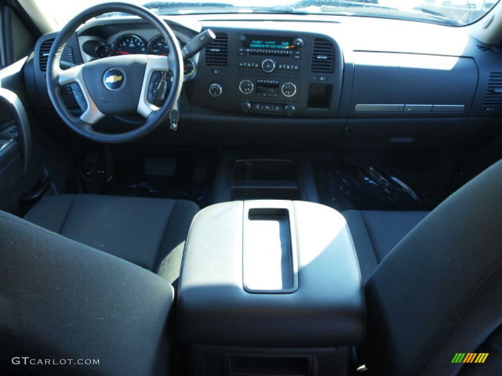 2011 Silverado 1500 LT Extended Cab 4x4 - Mocha Steel Metallic / Ebony photo #10