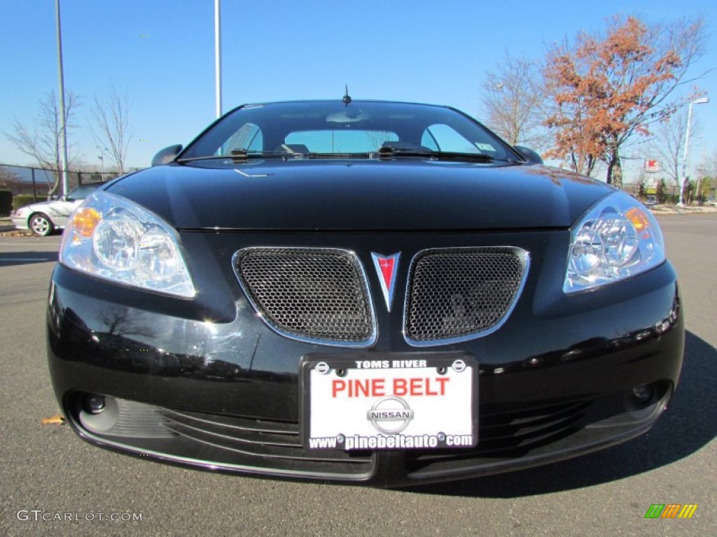 2008 G6 GT Convertible - Black / Light Taupe photo #2