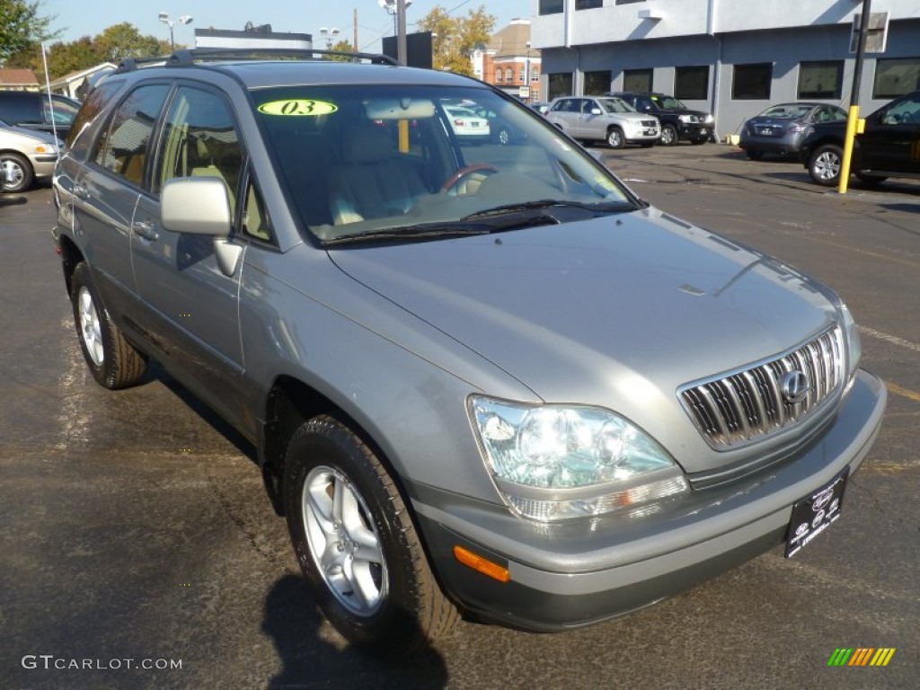 2003 RX 300 AWD - Millenium Silver Metallic / Ivory photo #4