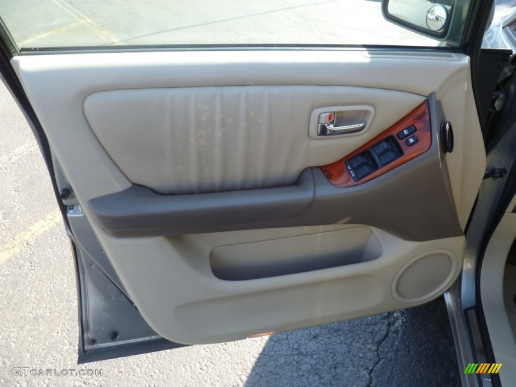 2003 RX 300 AWD - Millenium Silver Metallic / Ivory photo #24