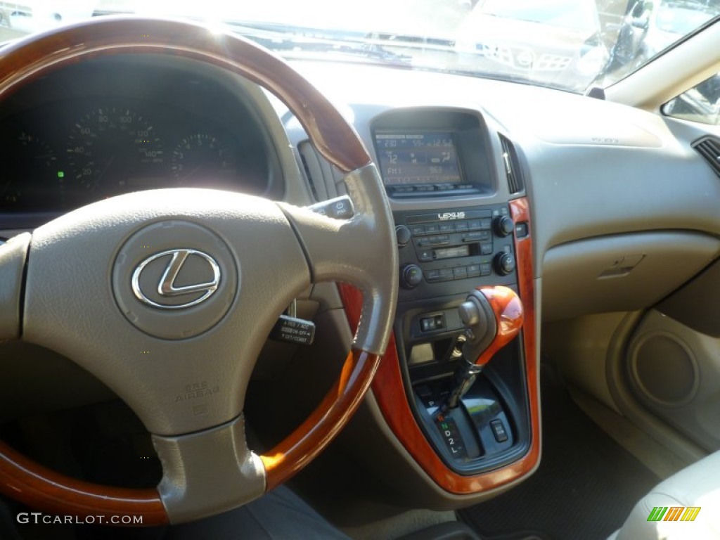 2003 RX 300 AWD - Millenium Silver Metallic / Ivory photo #32