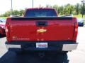 2010 Victory Red Chevrolet Silverado 1500 LT Extended Cab 4x4  photo #6