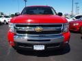 2010 Victory Red Chevrolet Silverado 1500 LT Extended Cab 4x4  photo #8