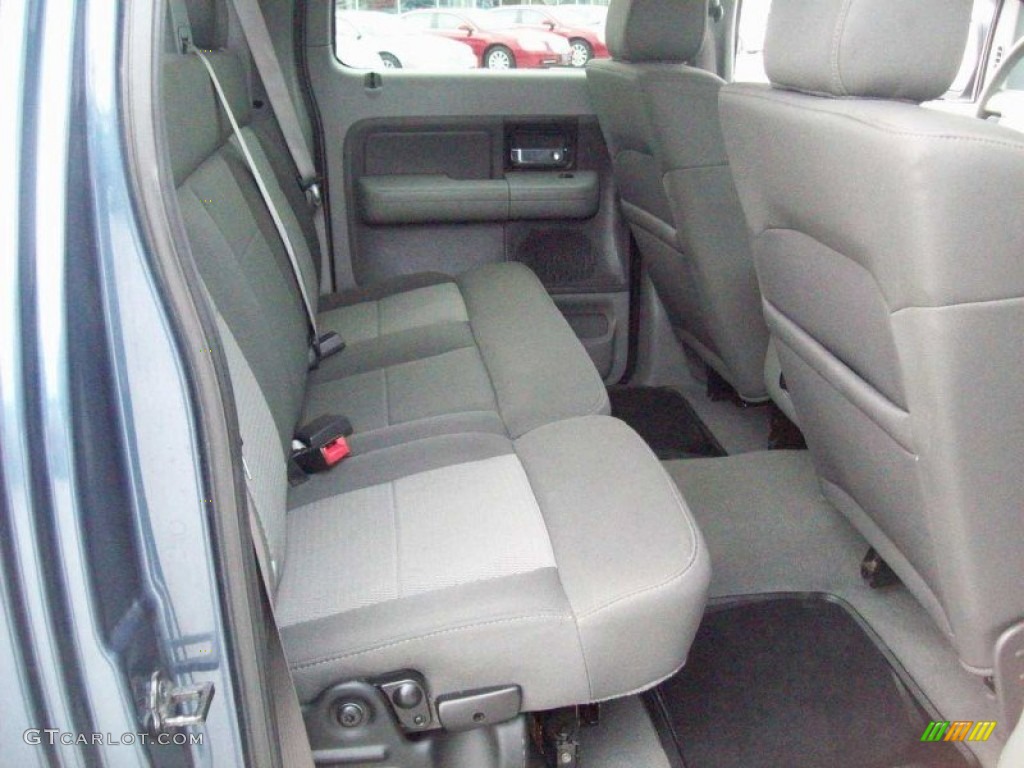 2006 F150 XLT SuperCrew 4x4 - Medium Wedgewood Blue Metallic / Medium/Dark Flint photo #20