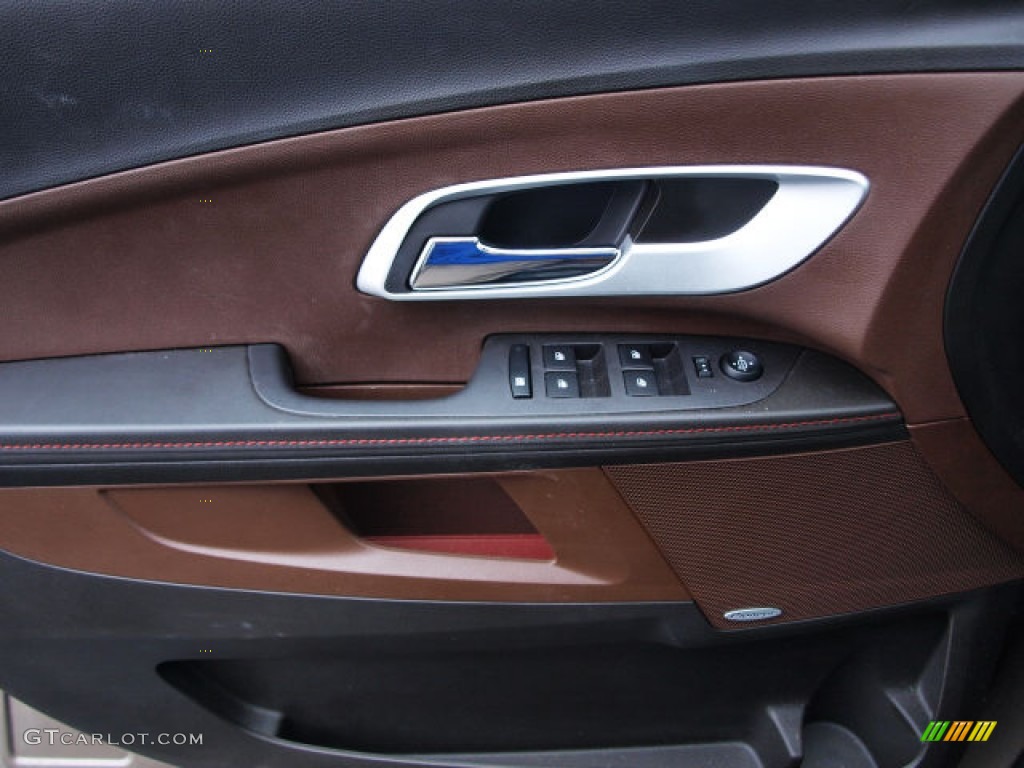 2011 Chevrolet Equinox LT AWD Brownstone/Jet Black Door Panel Photo #58025630