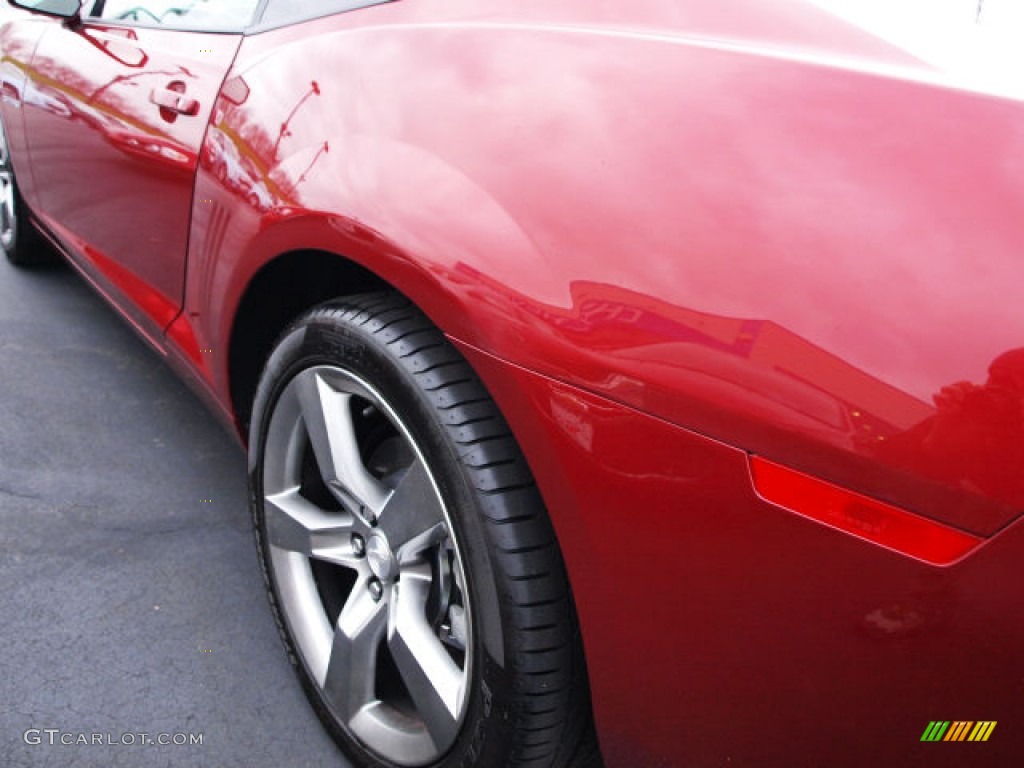 2011 Camaro LT/RS Coupe - Red Jewel Metallic / Gray photo #4