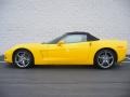  2010 Corvette Convertible Velocity Yellow