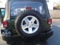 2008 Jeep Green Metallic Jeep Wrangler X 4x4  photo #10