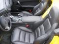 Ebony Black Interior Photo for 2010 Chevrolet Corvette #58026545
