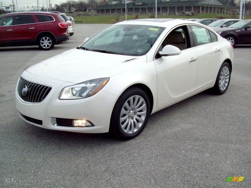 White Diamond Tricoat 2012 Buick Regal Standard Regal Model Exterior Photo #58026662