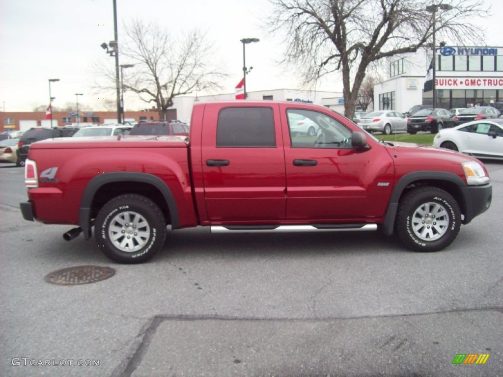 2006 Raider DuroCross Double Cab 4x4 - Lava Red / Slate Gray photo #8
