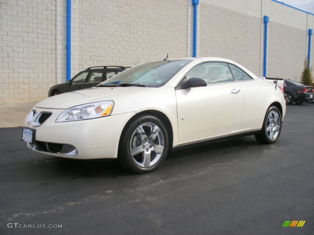 White Diamond Tri Coat 2009 Pontiac G6 GT Convertible Exterior Photo #58027532