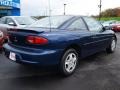 2002 Indigo Blue Metallic Chevrolet Cavalier LS Coupe  photo #3
