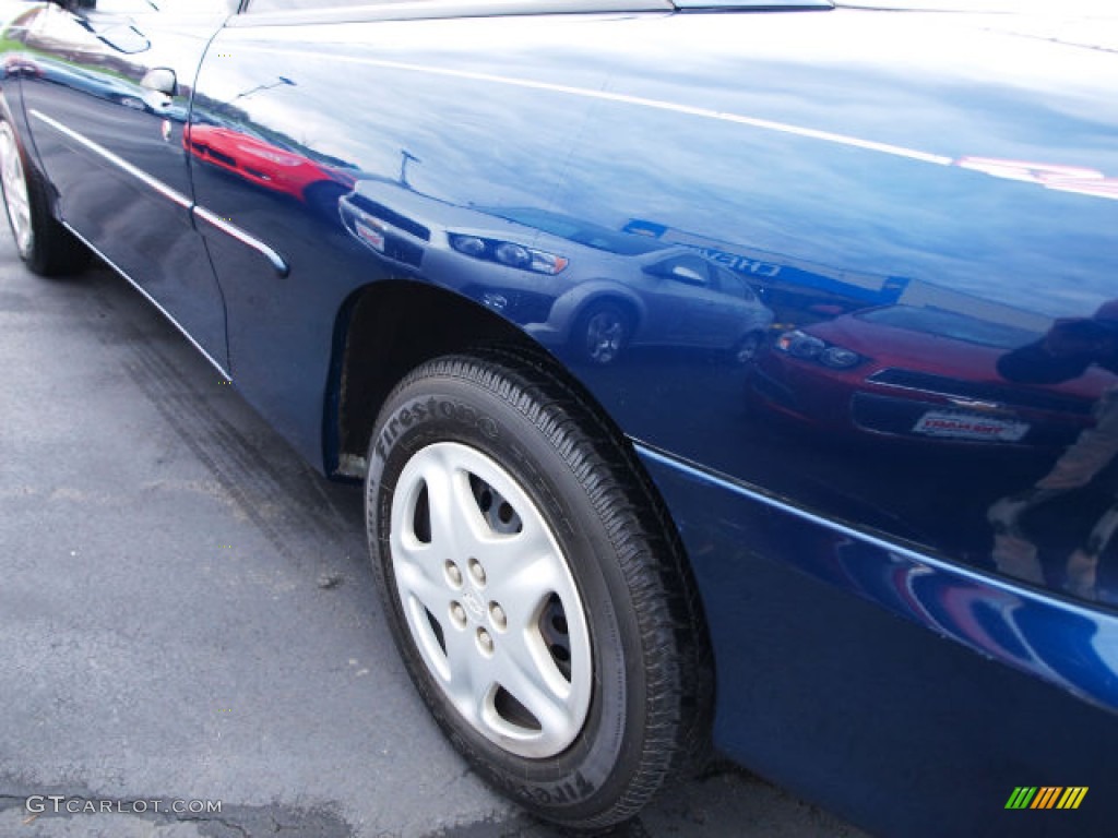2002 Cavalier LS Coupe - Indigo Blue Metallic / Neutral photo #4