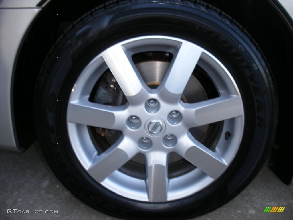 2006 Nissan Maxima 3.5 SL Wheel Photo #58029647