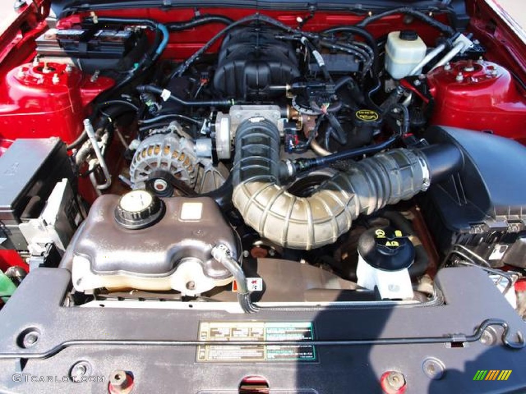 2006 Ford Mustang V6 Premium Coupe 4.0 Liter SOHC 12-Valve V6 Engine Photo #58030172