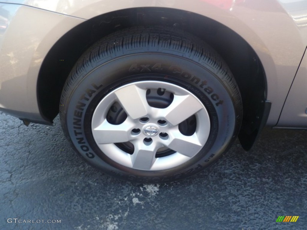 2011 Rogue S AWD - Gotham Gray Metallic / Black photo #6