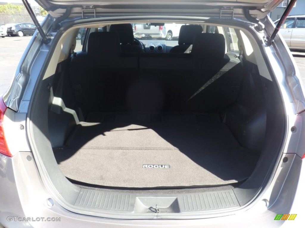 2011 Rogue S AWD - Gotham Gray Metallic / Black photo #13