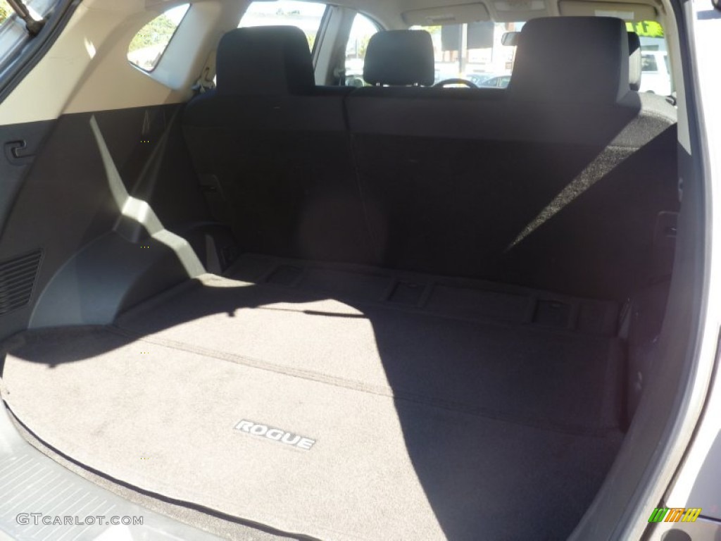 2011 Rogue S AWD - Gotham Gray Metallic / Black photo #14