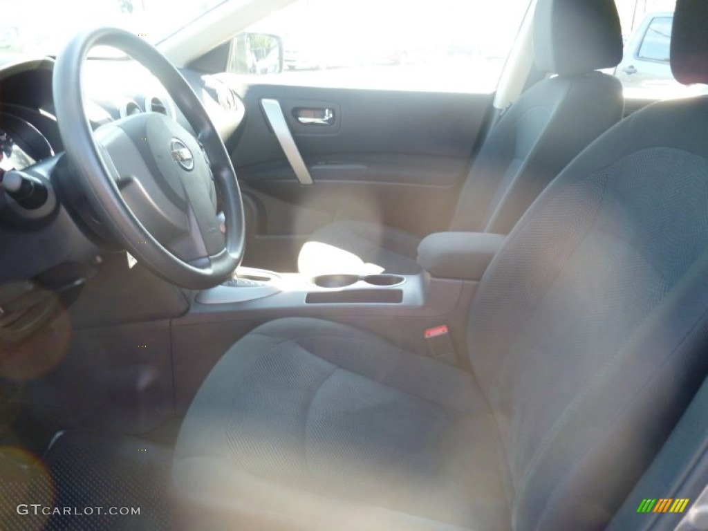 2011 Rogue S AWD - Gotham Gray Metallic / Black photo #22