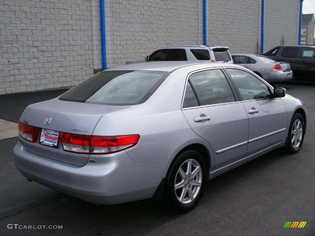 2003 Accord EX V6 Sedan - Satin Silver Metallic / Black photo #11