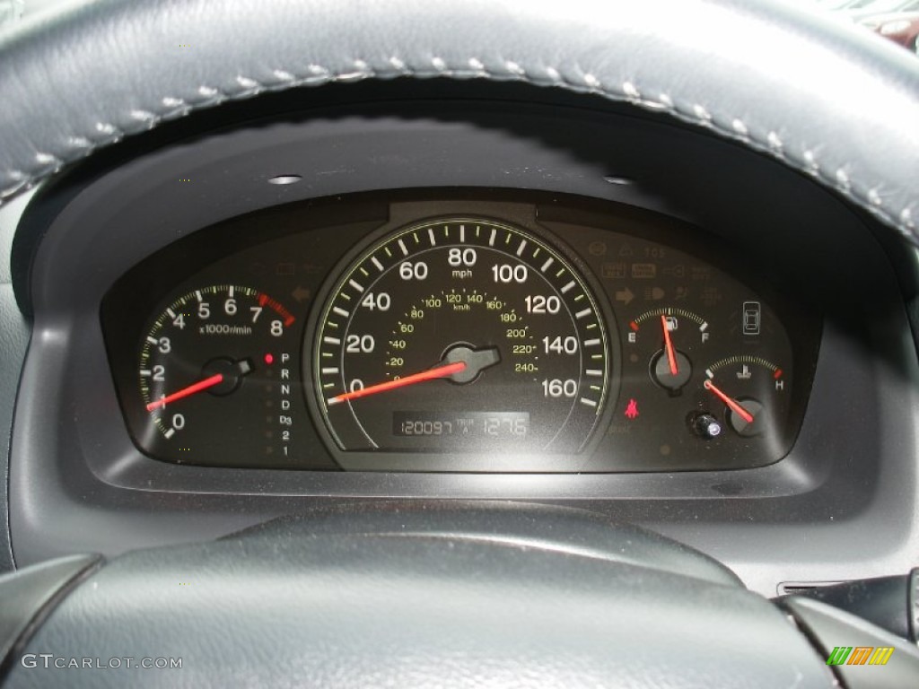 2003 Accord EX V6 Sedan - Satin Silver Metallic / Black photo #12